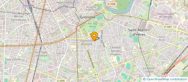 localisation de l'entreprise GM RENOVATION à GRENOBLE