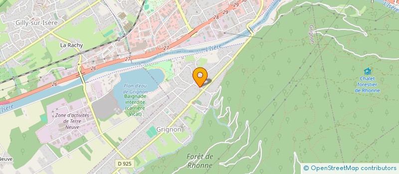 localisation de l'entreprise GM RESTO  GRIGNON