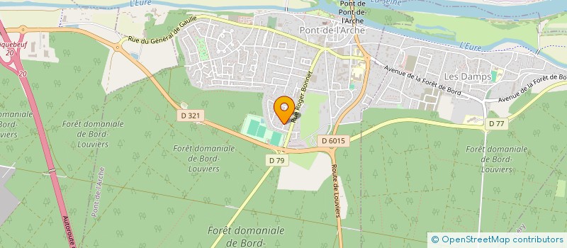 localisation de l'entreprise GM SERVICES  PONT-DE-L'ARCHE