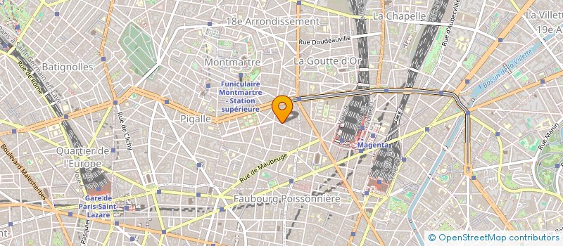 localisation de l'entreprise GM SERVICES  PARIS