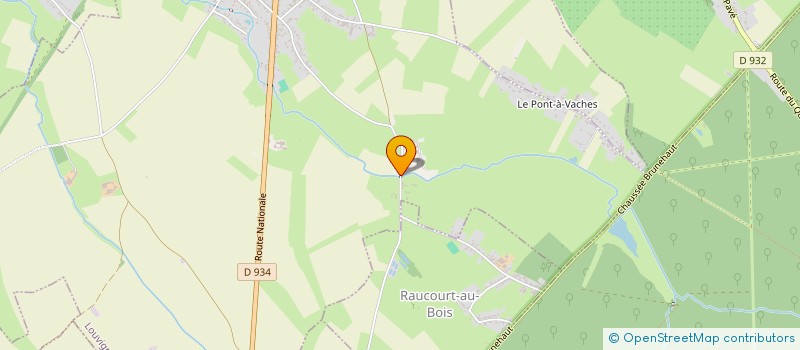localisation de l'entreprise GM SERVICES à LOUVIGNIES-QUESNOY