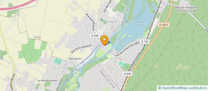 localisation de l'entreprise GM SIMPLICITE à CEPOY