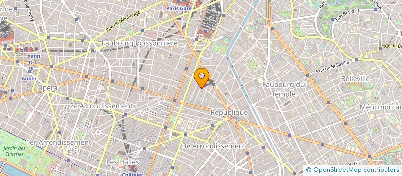 localisation de l'entreprise GM SOLDES  PARIS