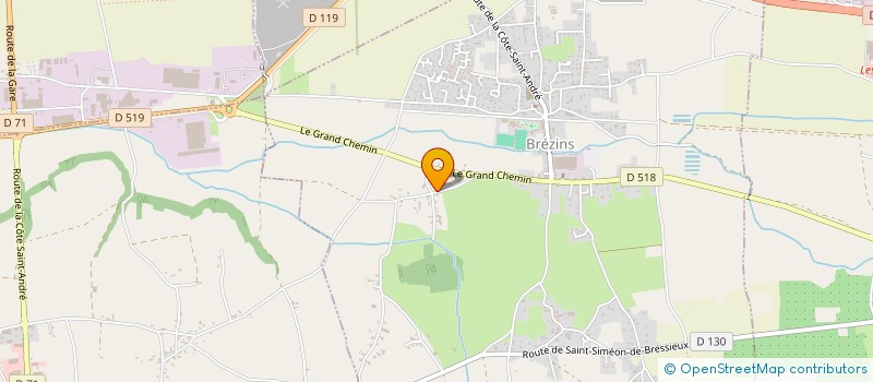 localisation de l'entreprise GM SOLUTIONS  CHATTE