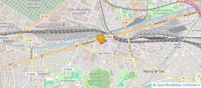 localisation de l'entreprise GM SPORT AGENCY  PARIS