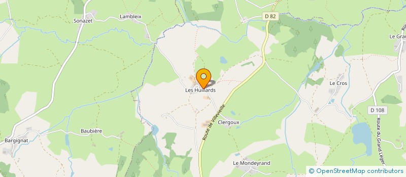 localisation de l'entreprise GM SUN  CONDAT-EN-COMBRAILLE