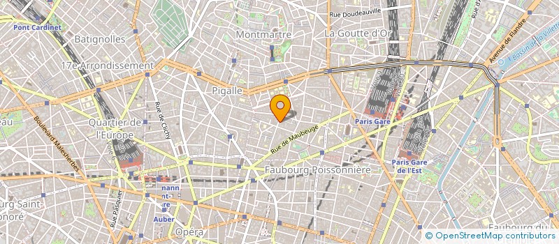 localisation de l'entreprise GM TANCHE à PARIS