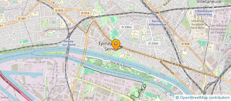 localisation de l'entreprise GM TECH SOLUTIONS à EPINAY-SUR-SEINE