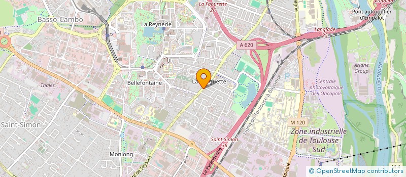 localisation de l'entreprise GM TRANSPORT 31 à TOULOUSE