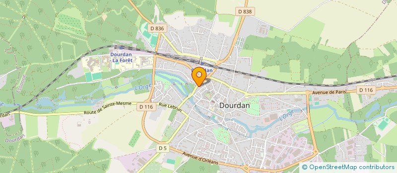 localisation de l'entreprise GM VAL HABITAT  SAINTE-MESME