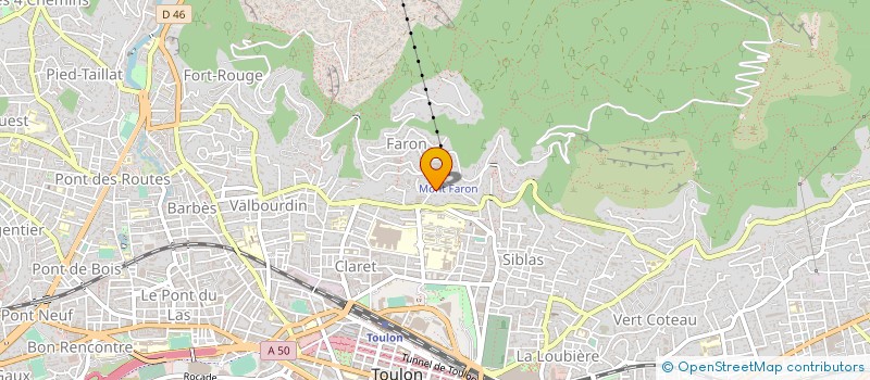 localisation de l'entreprise GM VOILE  TOULON