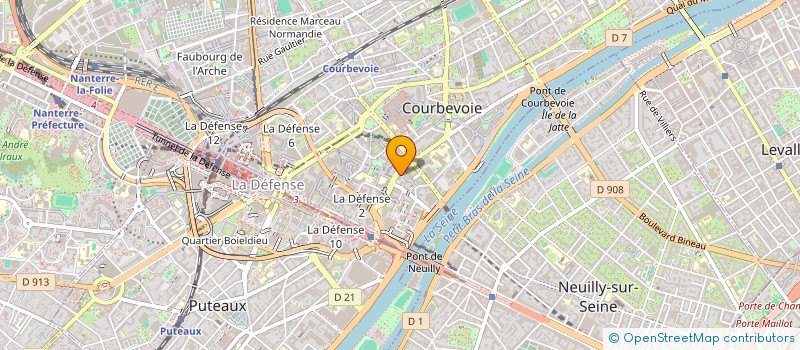 localisation de l'entreprise GM2KS à COURBEVOIE
