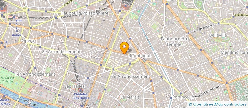 localisation de l'entreprise GM2S à PARIS