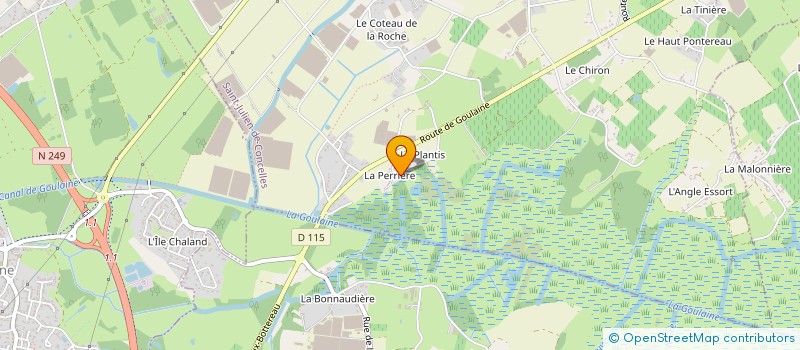 localisation de l'entreprise GMA 2019  SAINT-JULIEN-DE-CONCELLES