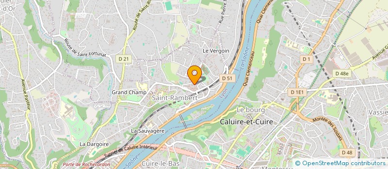 localisation de l'entreprise GMA  LYON