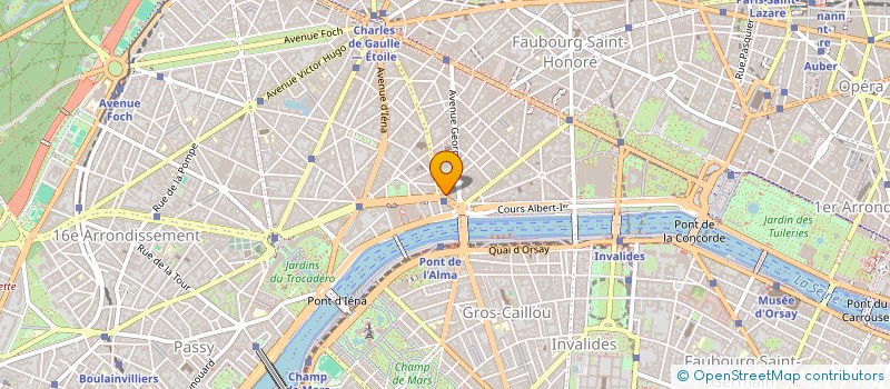 localisation de l'entreprise GMA AUDIT  PARIS