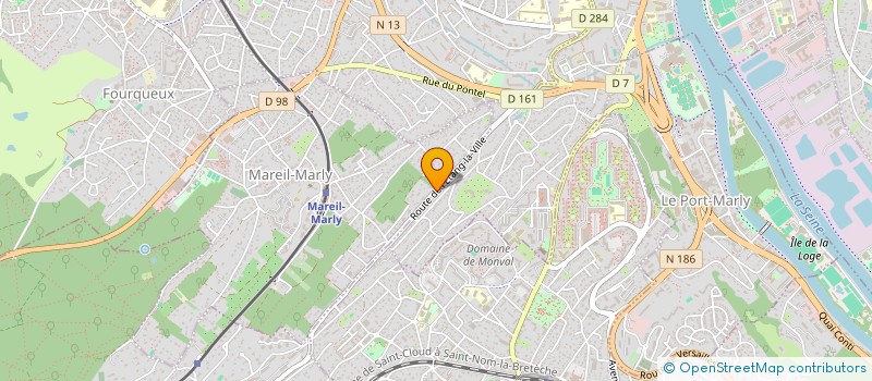 localisation de l'entreprise GMA BATIMENT  MAREIL-MARLY