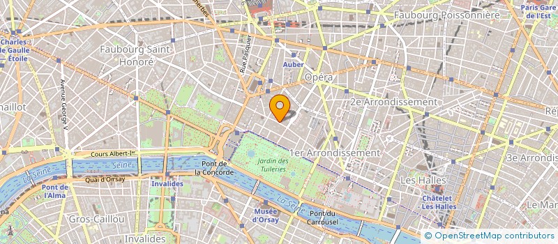 localisation de l'entreprise GMA DUE FRANCE à PARIS
