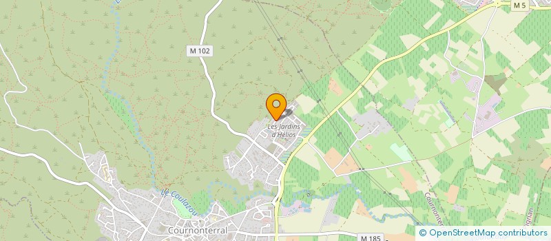localisation de l'entreprise GMA INGENIERIE à COURNONTERRAL