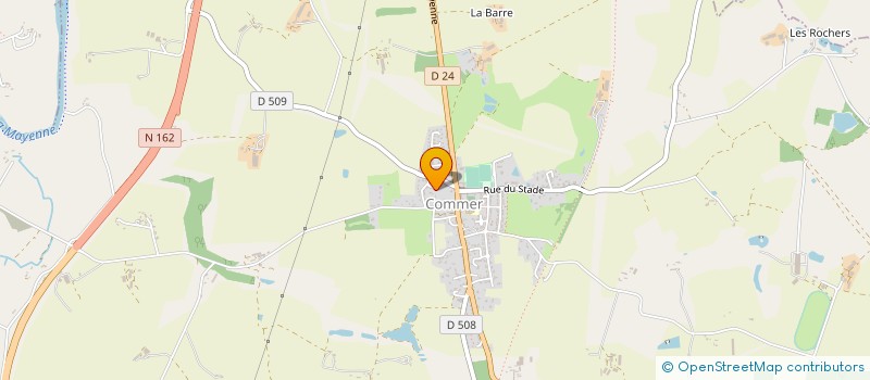 localisation de l'entreprise GMAC  COMMER