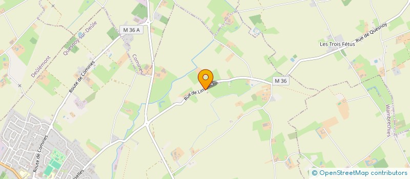 localisation de l'entreprise GMACIER à QUESNOY-SUR-DEULE