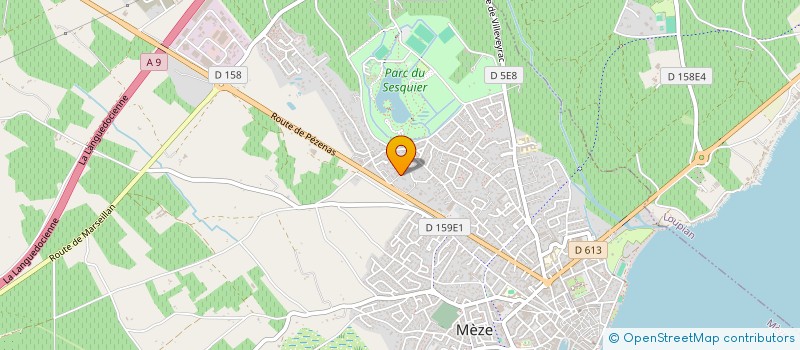 localisation de l'entreprise GMAF à MEZE