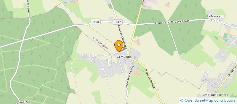 localisation de l'entreprise GMAJ à QUINCAMPOIX