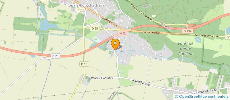 localisation de l'entreprise GMAP  JOUARS-PONTCHARTRAIN