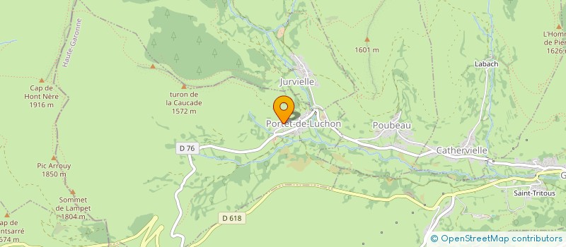 localisation de l'entreprise GMAT à PORTET-DE-LUCHON