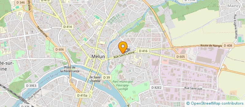 localisation de l'entreprise GMB  MELUN