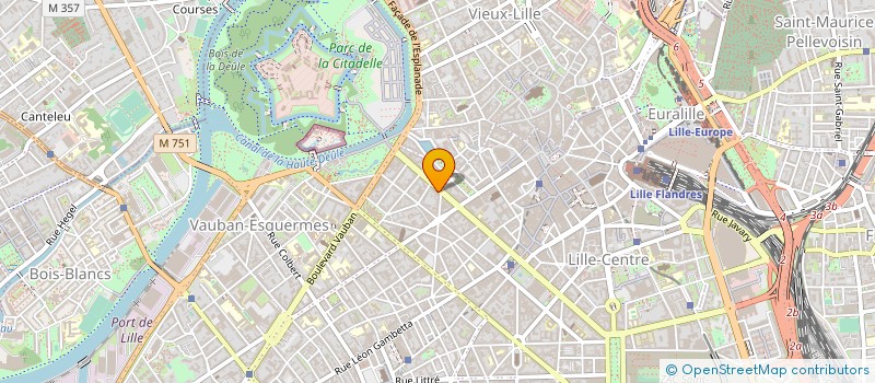 localisation de l'entreprise GMB à LILLE