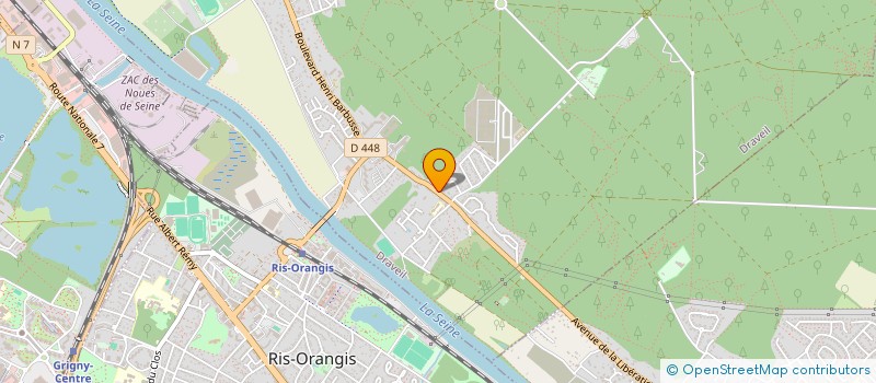 localisation de l'entreprise GMB à DRAVEIL