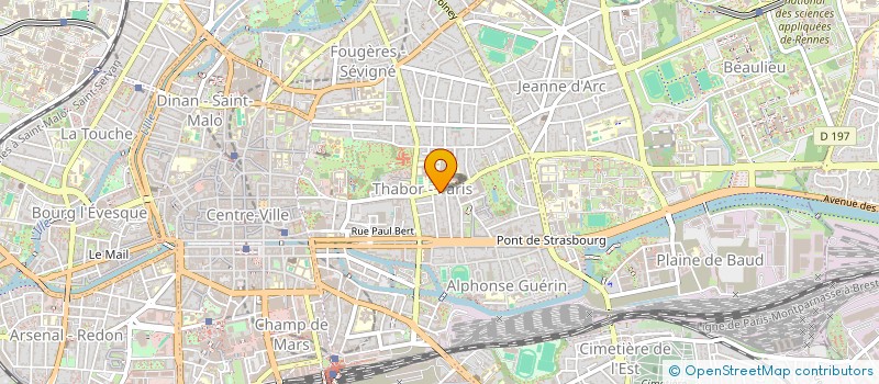 localisation de l'entreprise GMB  RENNES