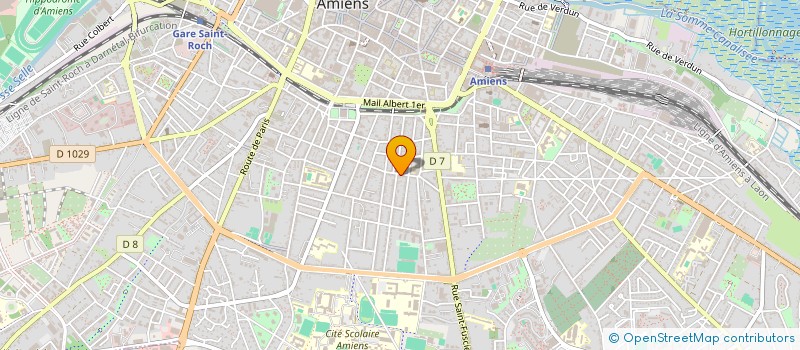 localisation de l'entreprise GMB COURTAGE à AMIENS