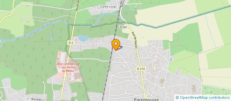 localisation de l'entreprise GMB MENUISERIES  PAREMPUYRE