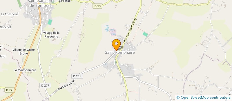 localisation de l'entreprise GMB SCI  BOURGVALLEES