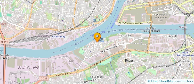 localisation de l'entreprise GMBC  REZE