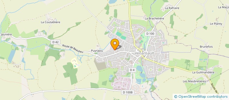 localisation de l'entreprise GMBI  VENANSAULT