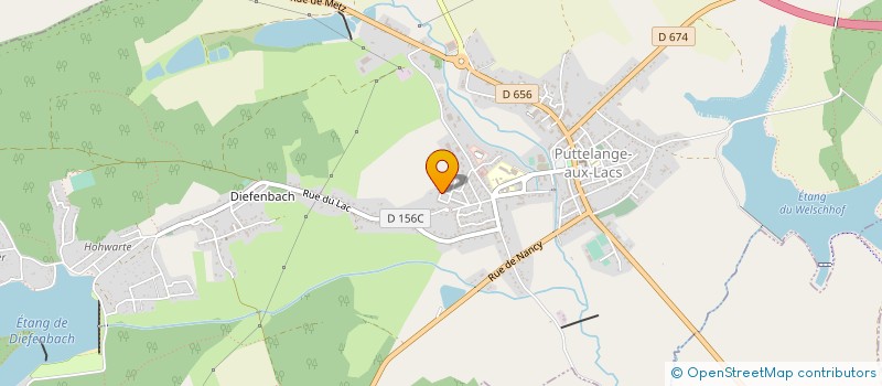 localisation de l'entreprise GMC  PUTTELANGE-AUX-LACS