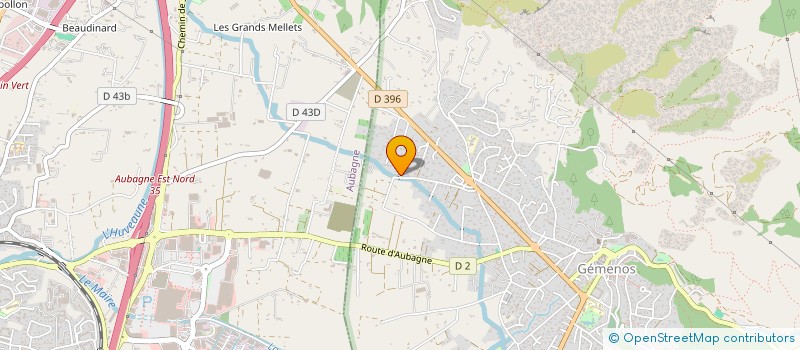 localisation de l'entreprise GMC  GEMENOS