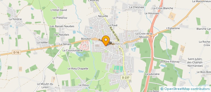 localisation de l'entreprise GMC  HERIC