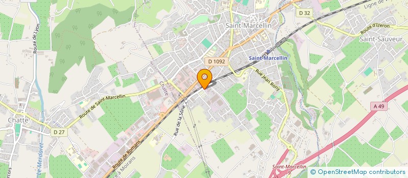 localisation de l'entreprise GMC  CHATTE