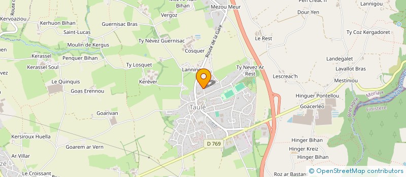 localisation de l'entreprise GMC  HENVIC