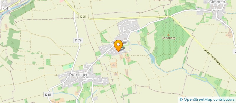 localisation de l'entreprise GMC  GEISWILLER-ZBERSDORF