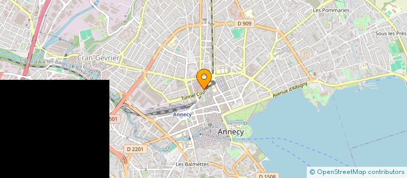 localisation de l'entreprise GMC à ANNECY