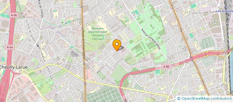 localisation de l'entreprise GMC BAT à VITRY-SUR-SEINE