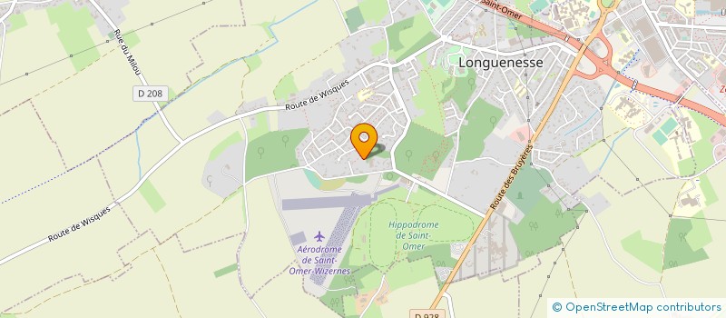 localisation de l'entreprise GMC BOIS DISTRIBUTION  LONGUENESSE