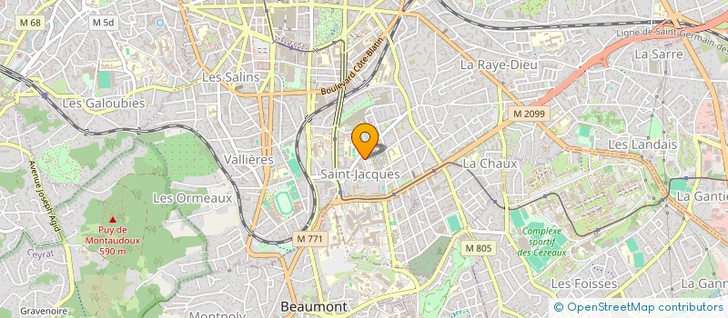 localisation de l'entreprise GMC CARXPERT  CLERMONT-FERRAND