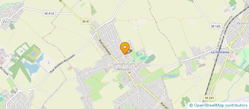 localisation de l'entreprise GMC DISTRI  SAINGHIN-EN-WEPPES