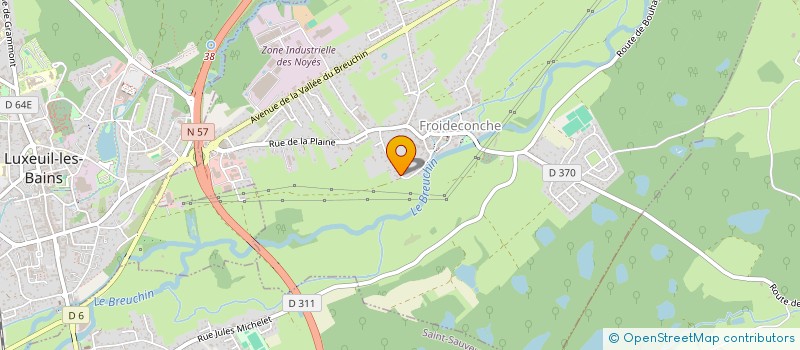 localisation de l'entreprise GMC IMMOBILIER  FROIDECONCHE